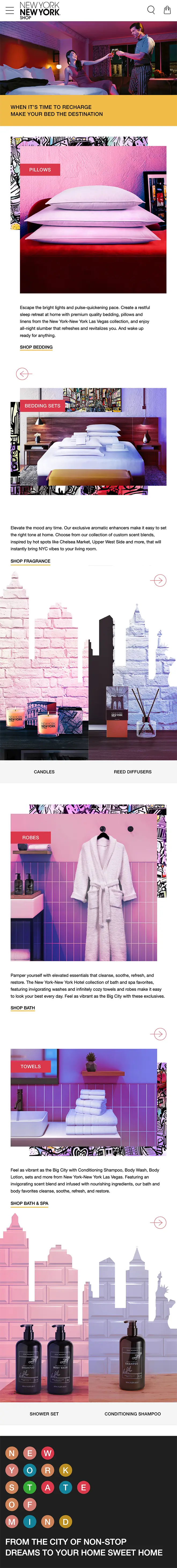 homepage mobile screenshot